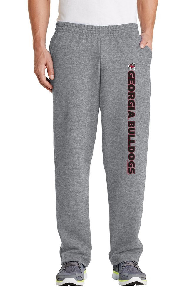 Bulldogs Fleece Pants Captain Gray GEO38662