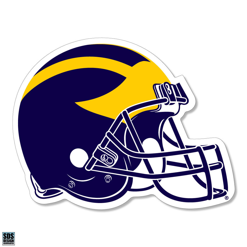 Michigan Wolverines 6 Vinyl Decal 3 Pack Dmch01