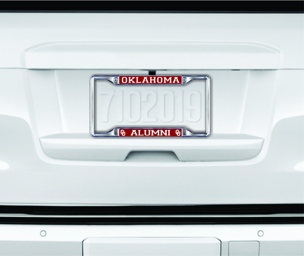 Oklahoma Sooners License Plate Frame Alumni 17807