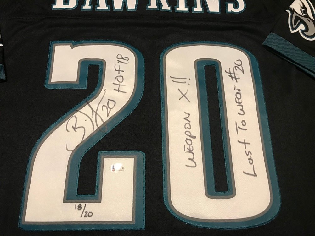 brian dawkins limited jersey