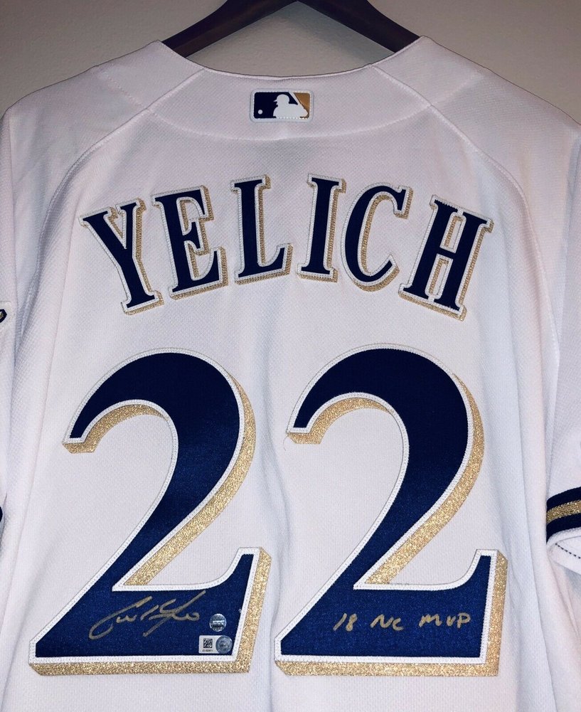 milwaukee brewers authentic jersey
