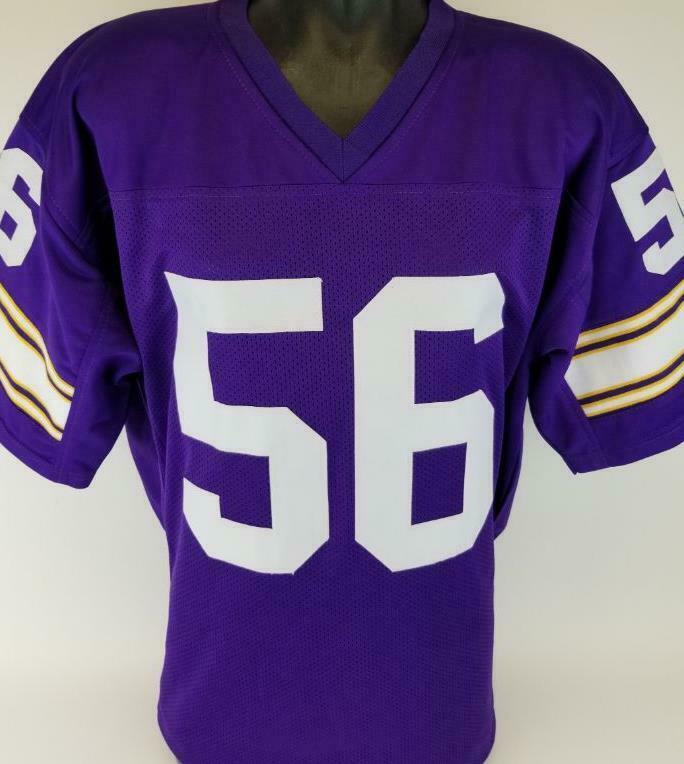 signed vikings jersey