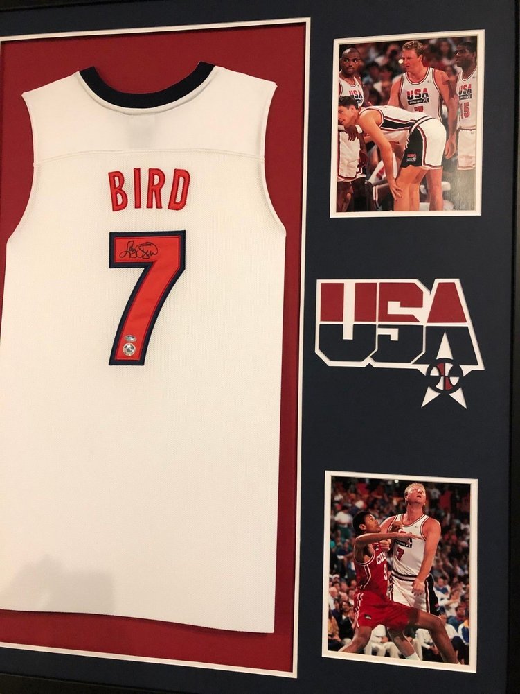 larry bird usa basketball jersey