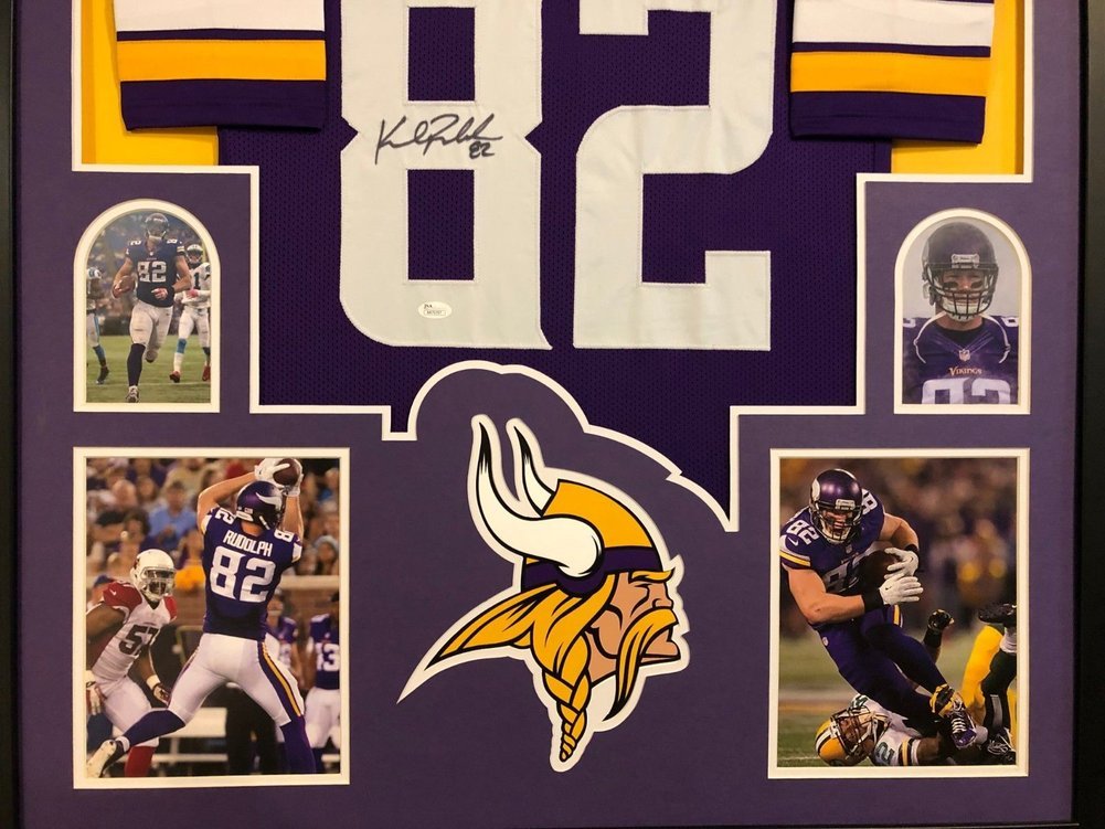 minnesota vikings signed jersey