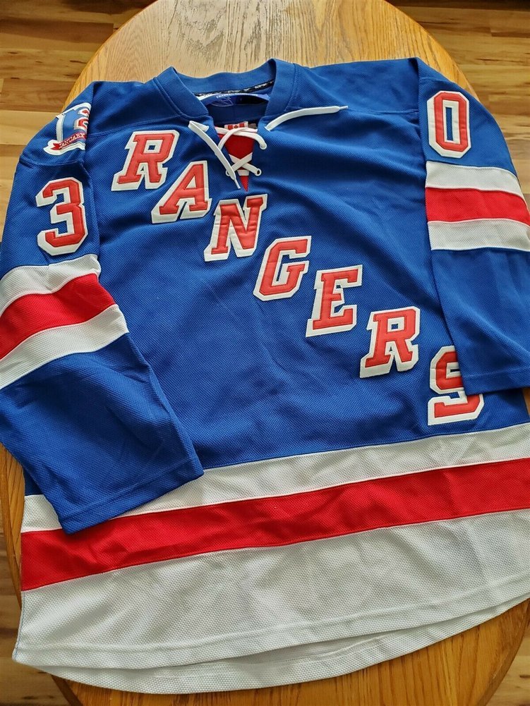 henrik lundqvist signed jersey
