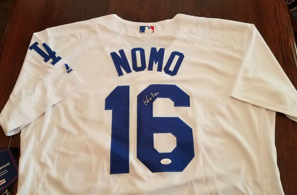 nomo dodgers jersey