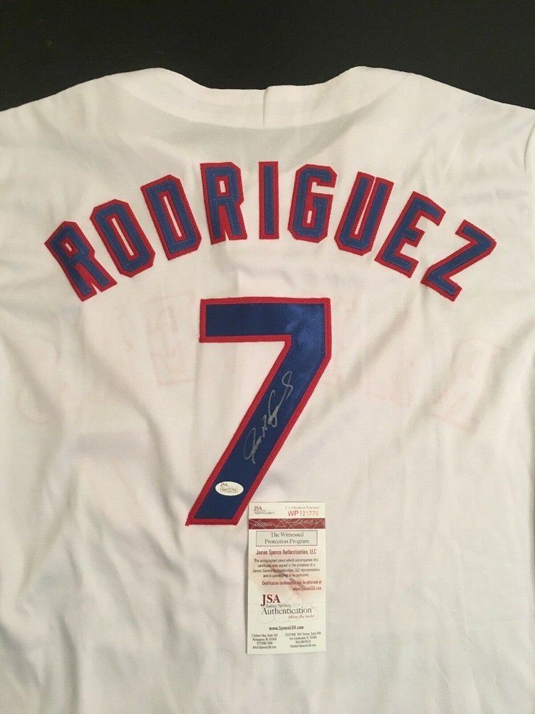 ivan rodriguez rangers jersey
