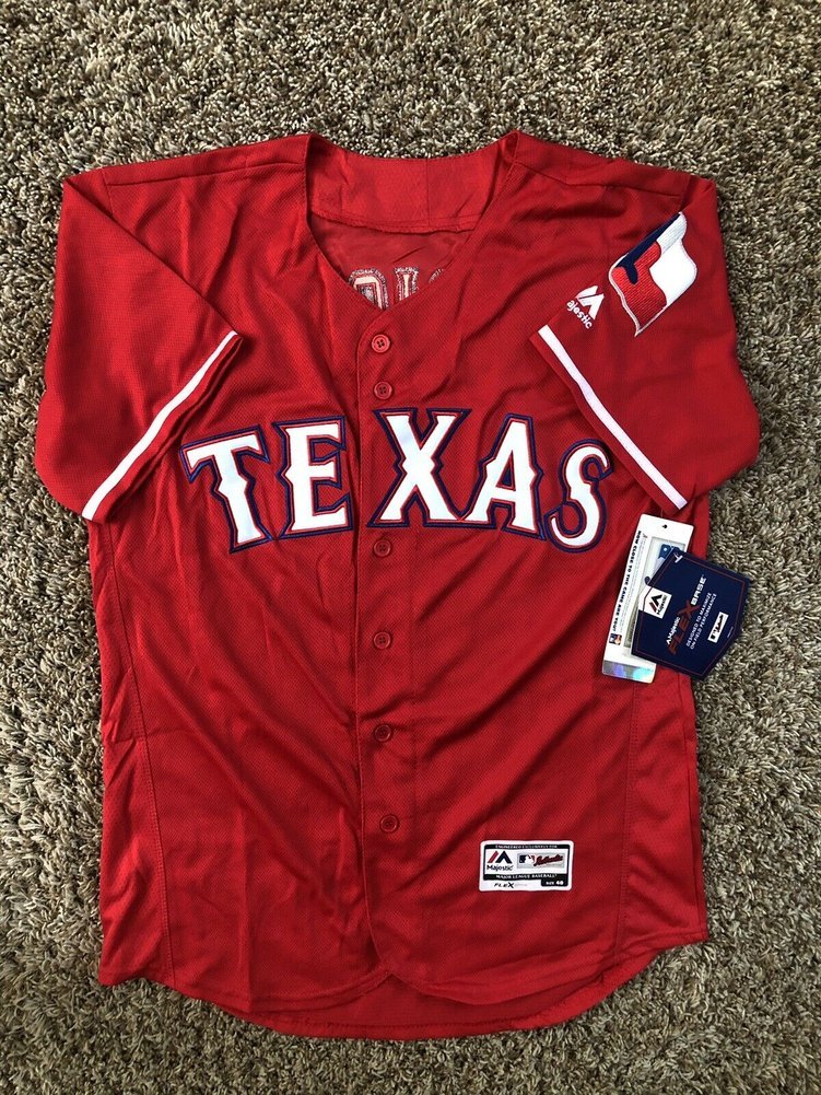 pudge rodriguez rangers jersey