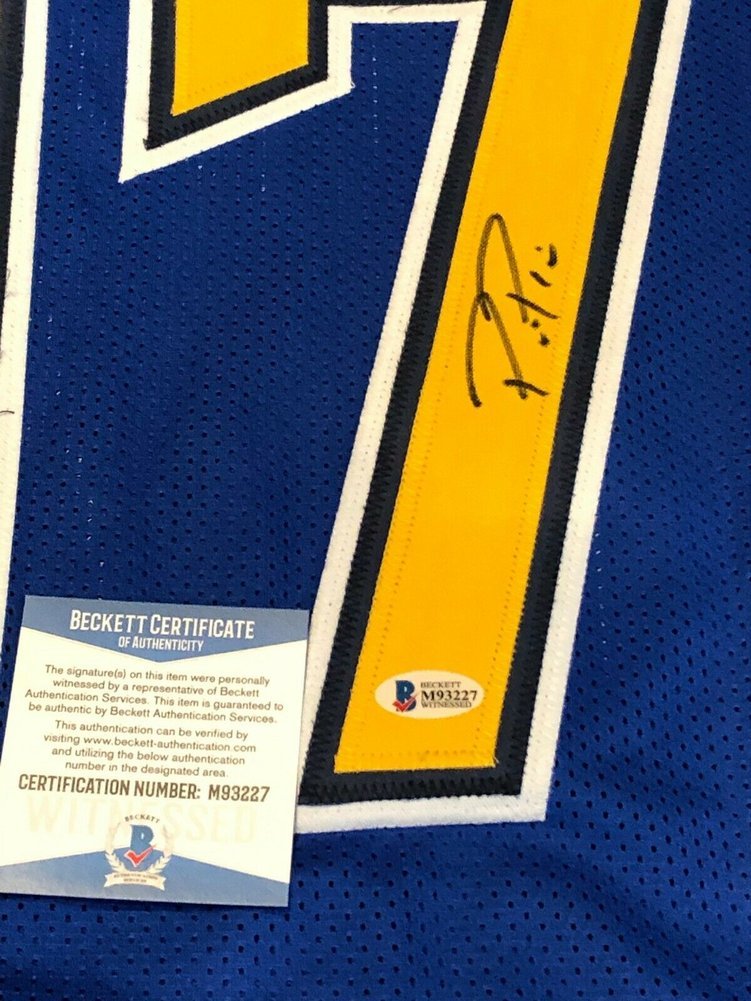 autographed philip rivers jersey