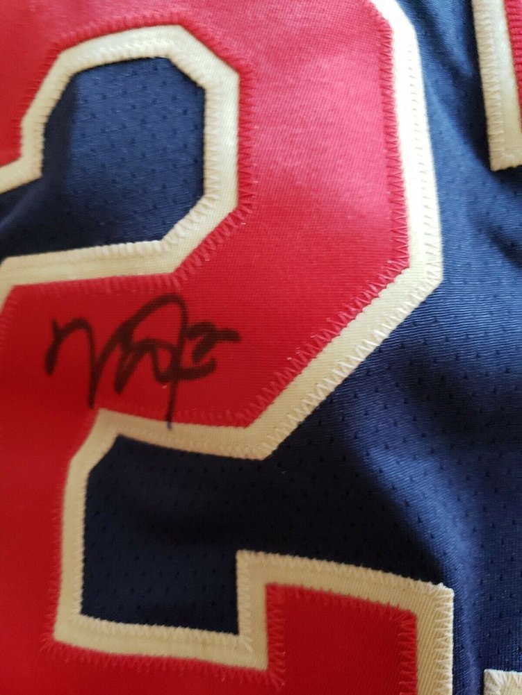 mike trout autographed jersey