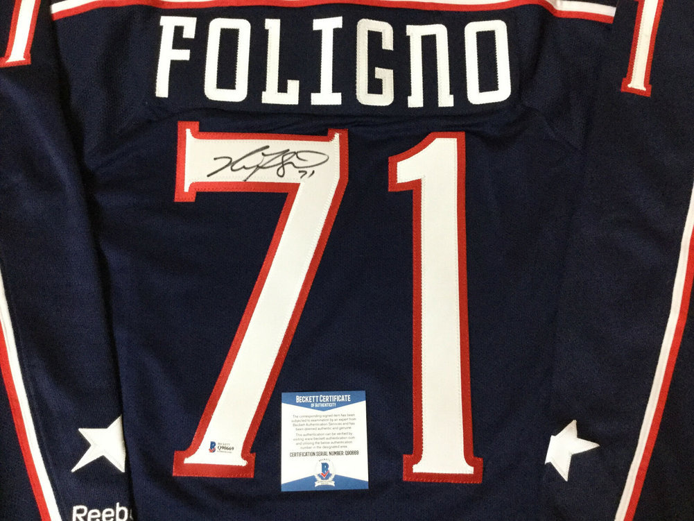 original blue jackets jersey