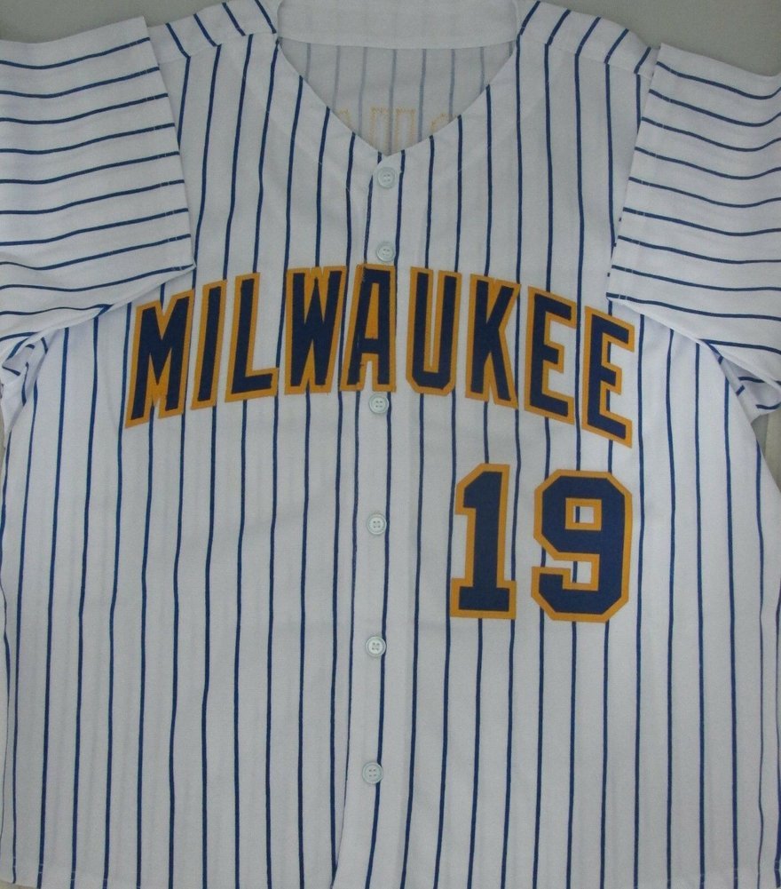 brewers pinstripe jersey