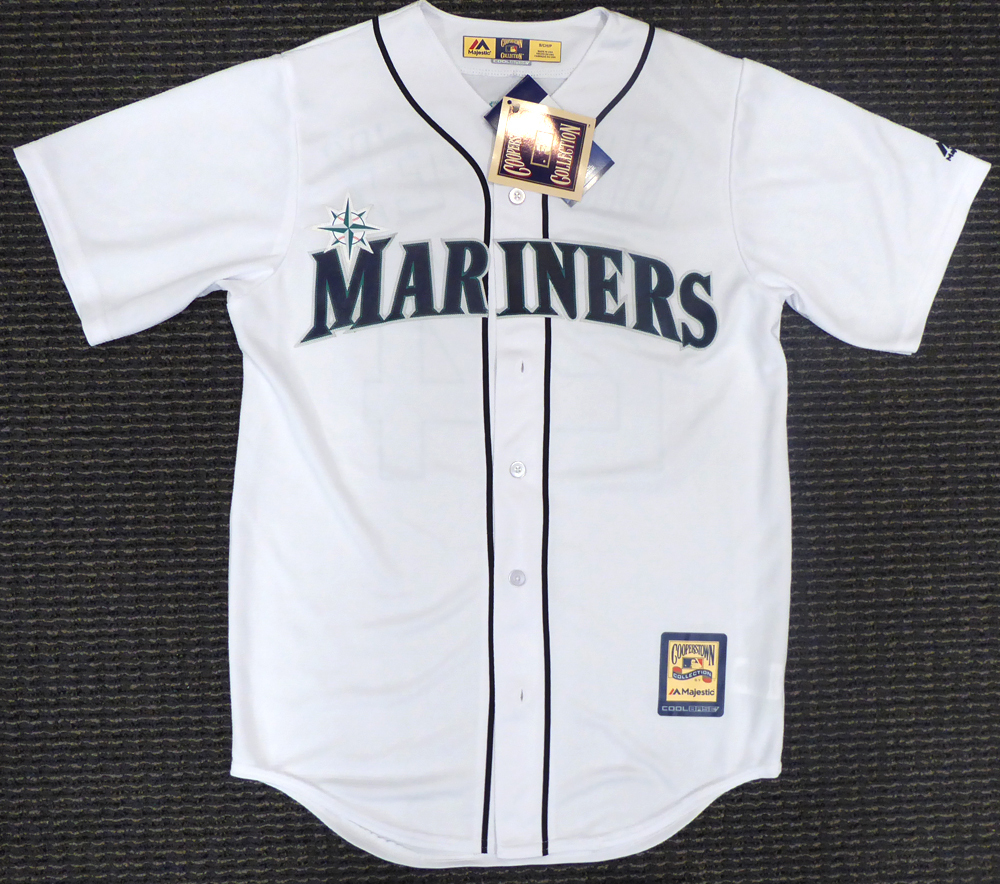 Seattle Mariners Ken Griffey Jr. Autographed Signed White Majestic