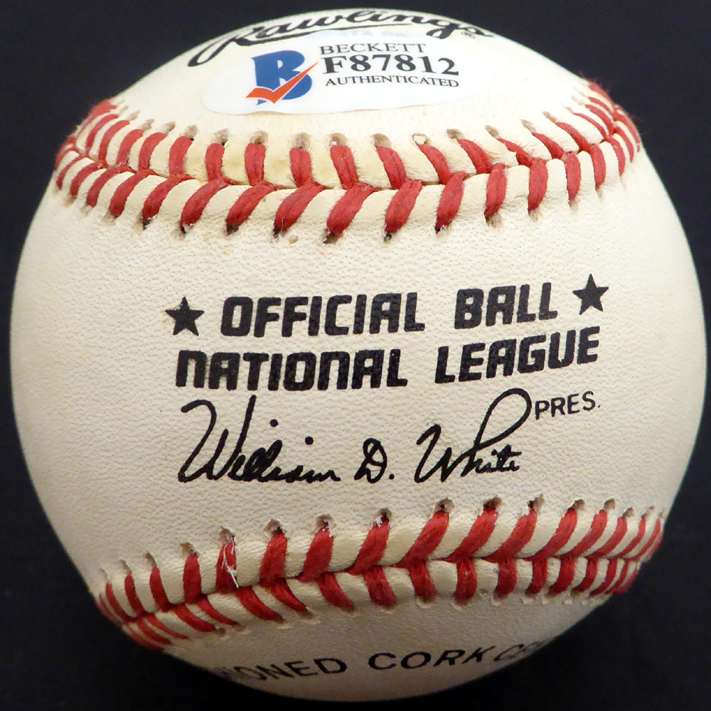 Willie Mays Autographed Signed NL Baseball San Francisco Giants