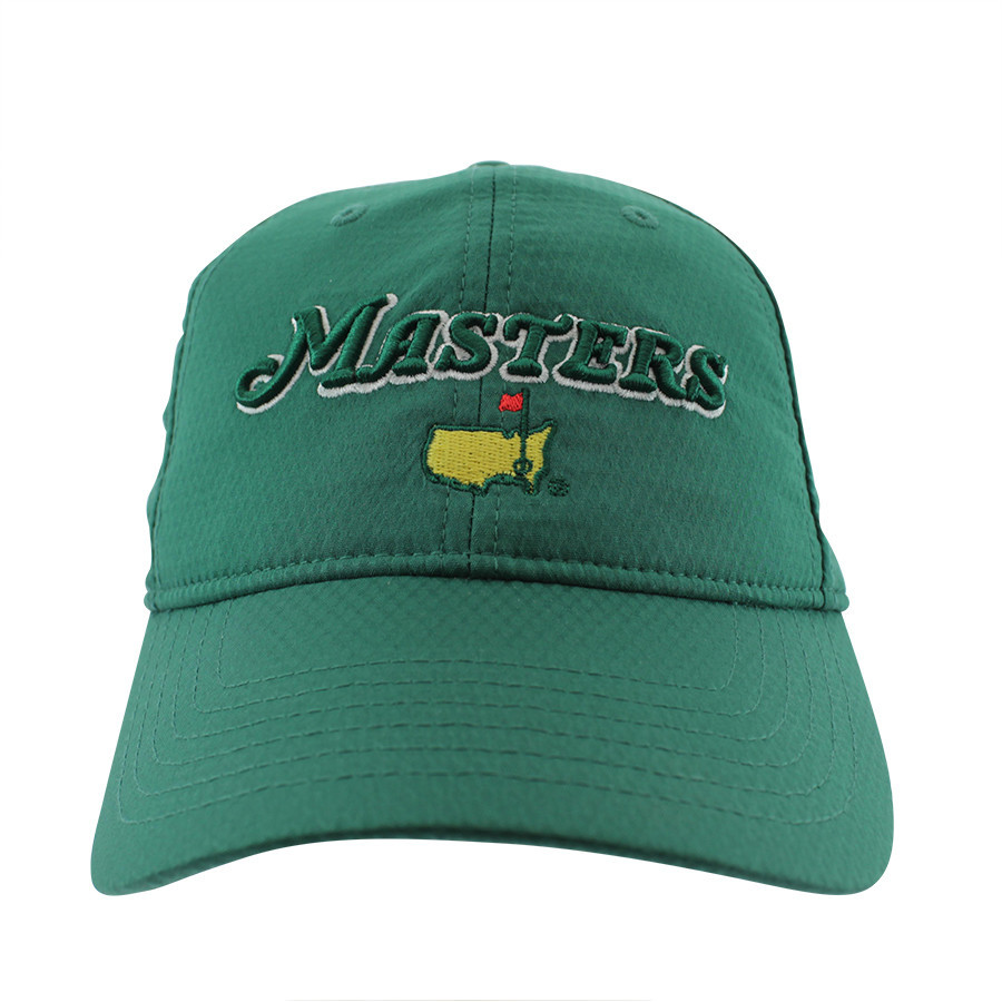 2019 Masters Green Performance Dated Logo Hat