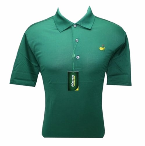 Masters Golf Jersey Brand Green Polo Shirt