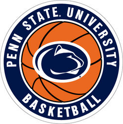 Magnet PSU Basketball - 4"