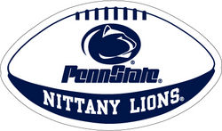 Penn State Nittany Lions Football Magnet - 6"