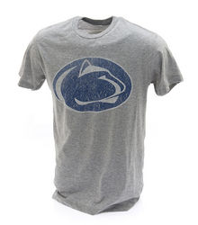 Penn State Vintage T-Shirt Gray Lion Head