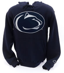 Penn State Hooded Embroidered Sweatshirt Lion Head Navy