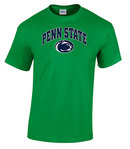 Penn State Irish Green T-Shirt Arching Over Lion