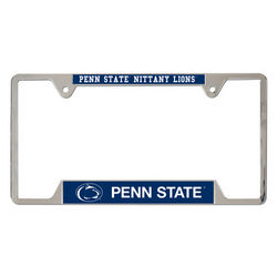 Penn State License Plate Frame Metal