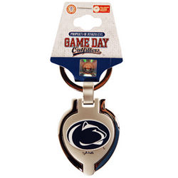 Penn State Locket Key Chain