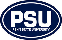 Penn State Nittany Lions Car Magnet Euro Style