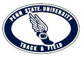 Penn State Nittany Lions Track And Field Magnet