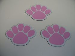 Penn State Paw Magnets 3 Pink