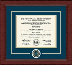 Penn State University, Lasting Memories Diploma Frame Sierra