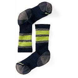 Kids' Striped Hike Medium Crew Socks