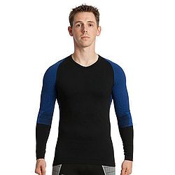 Men's 2.0 Long Sleeve Form Fit V Neck Shirt
