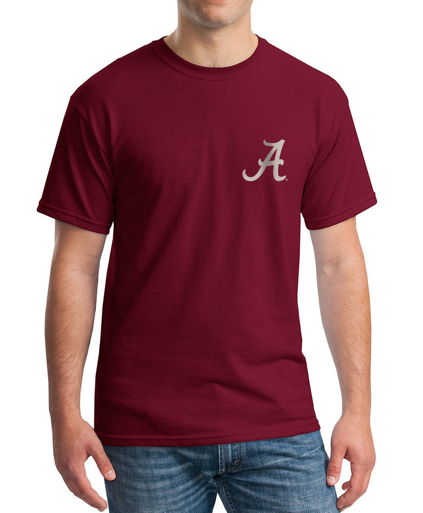 Alabama Crimson Tide Tshirt Portrait  Image a