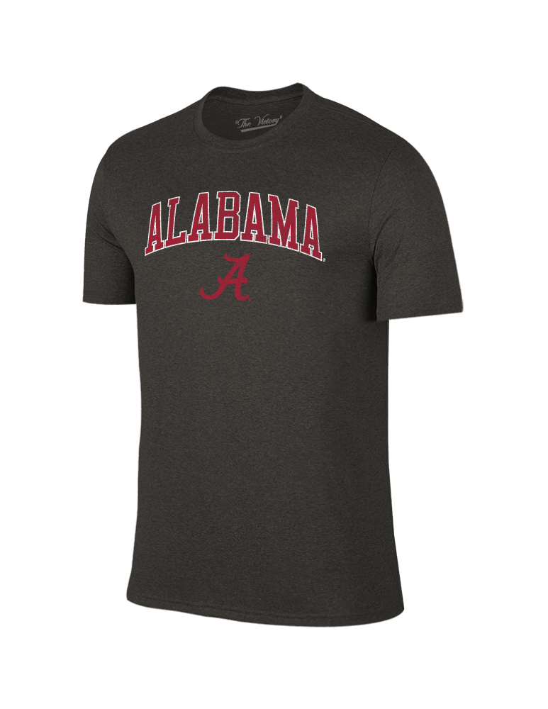 Alabama Crimson Tide Vintage Tshirt Charcoal Victory ALAV1412B