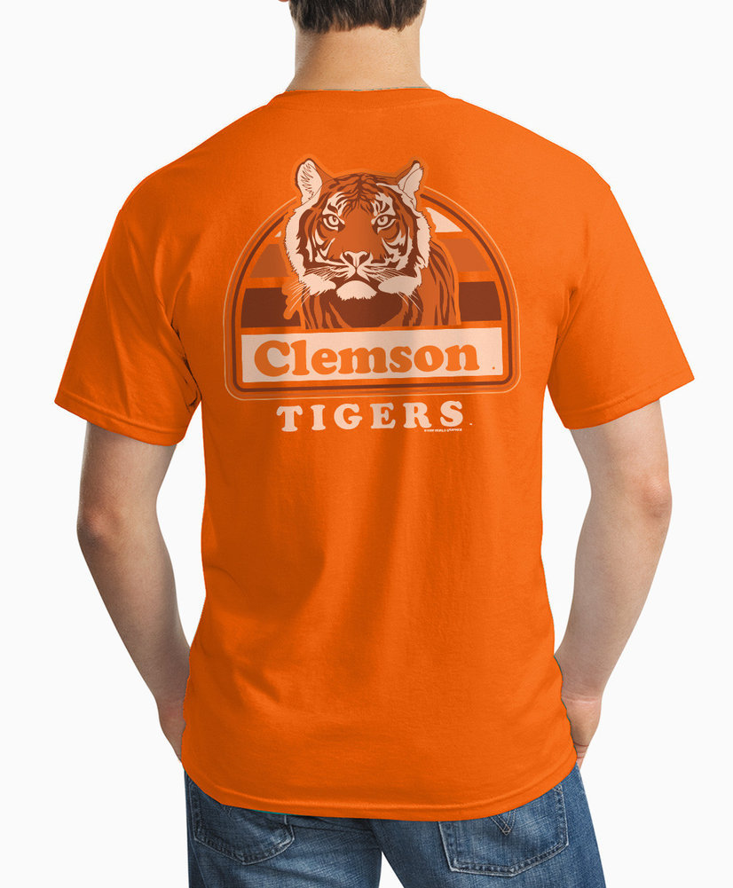 Clemson Tigers Tshirt Portrait  Image a