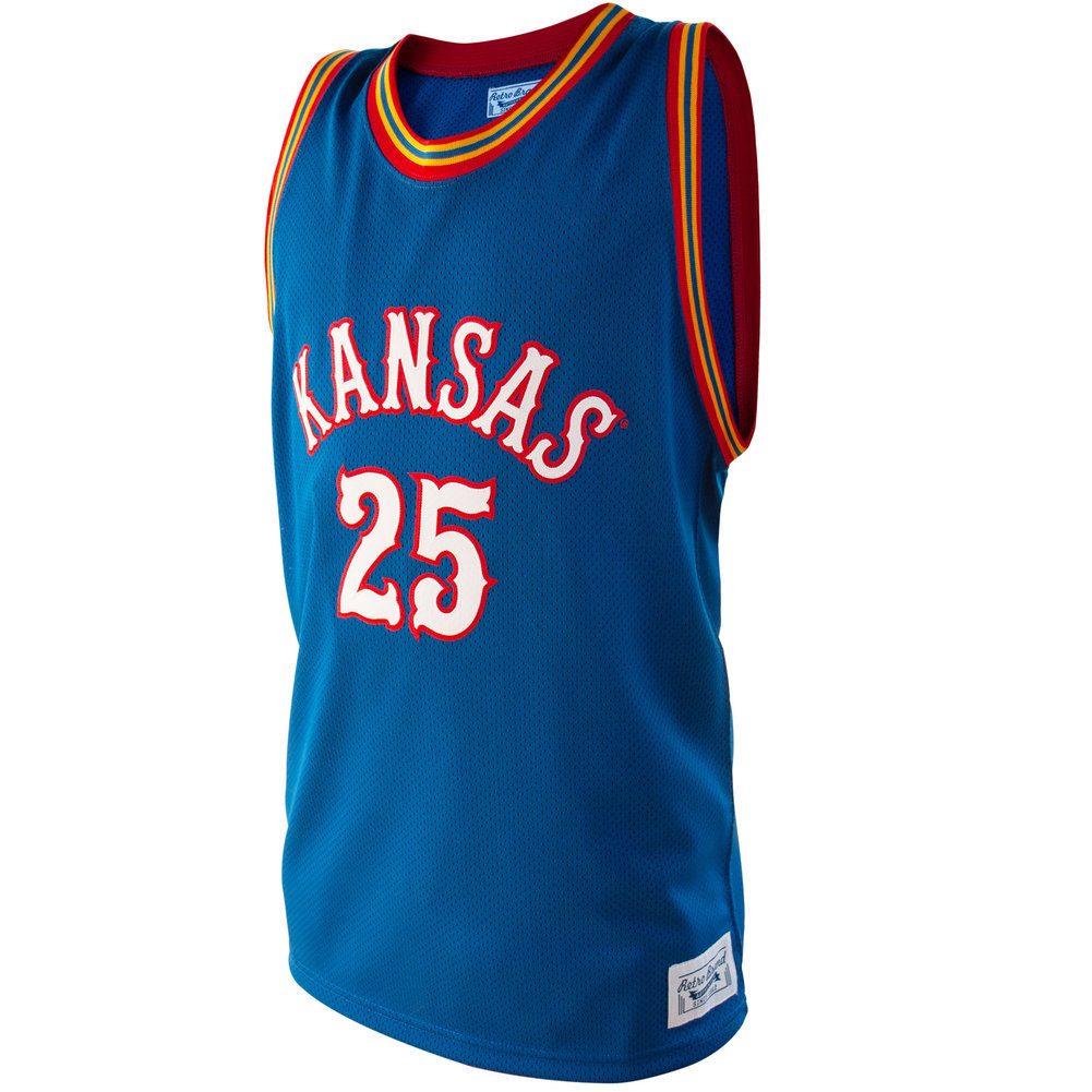 Danny Manning Retro Kansas Jayhawks Basketball Jersey ...