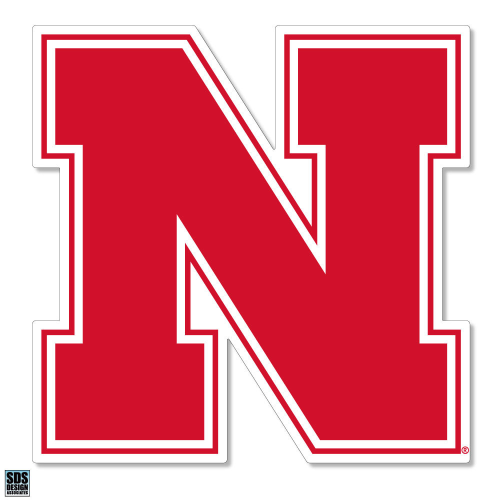 59.5" X 71" University Of Nebraska Huskers Logo Red Tailgater Mat
