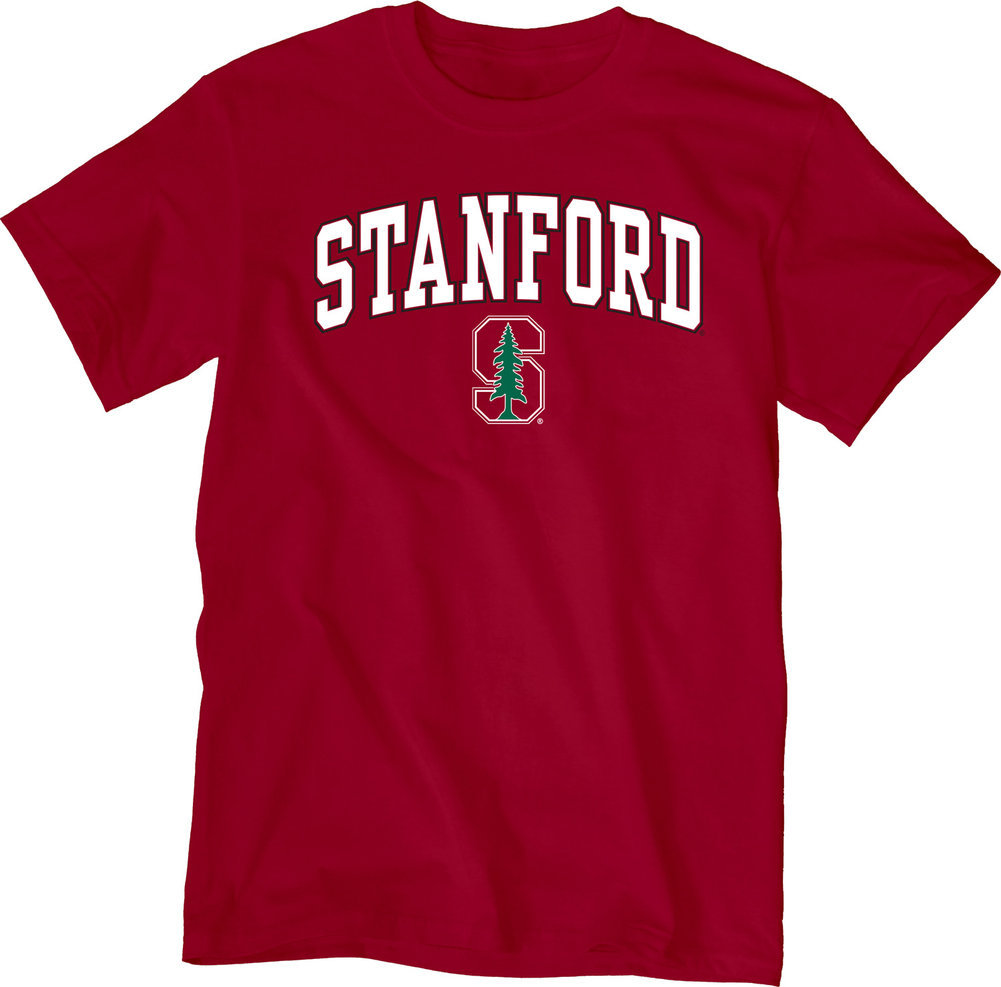Stanford Cardinal TShirt Varsity Cardinal Arch Over APC02879934*