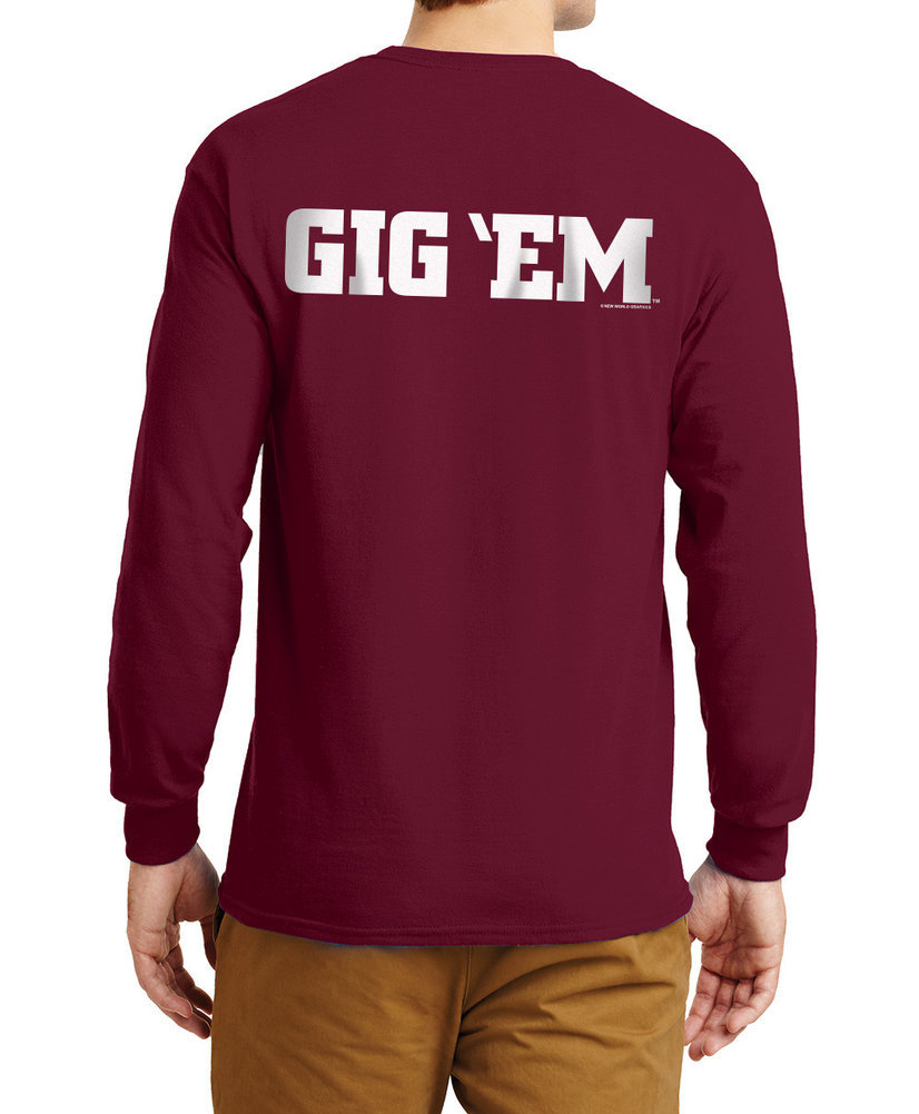 long sleeve aggie shirts