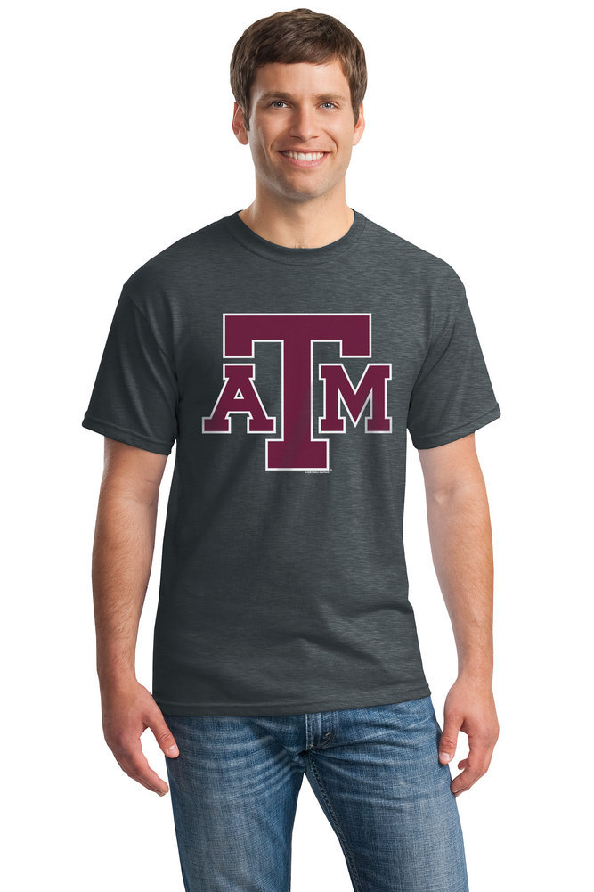 Elite Fan Shop Texas A/&M Aggies Tshirt Charcoal Icon