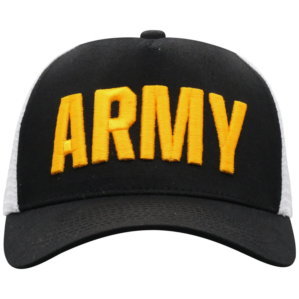 US Army Armed Forces Military Snap Back Hat Block Image a