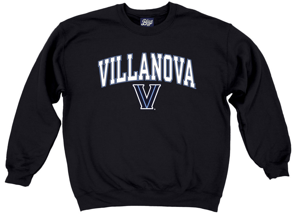 Villanova Wildcats Crewneck Sweatshirt Varsity Navy APC03058482