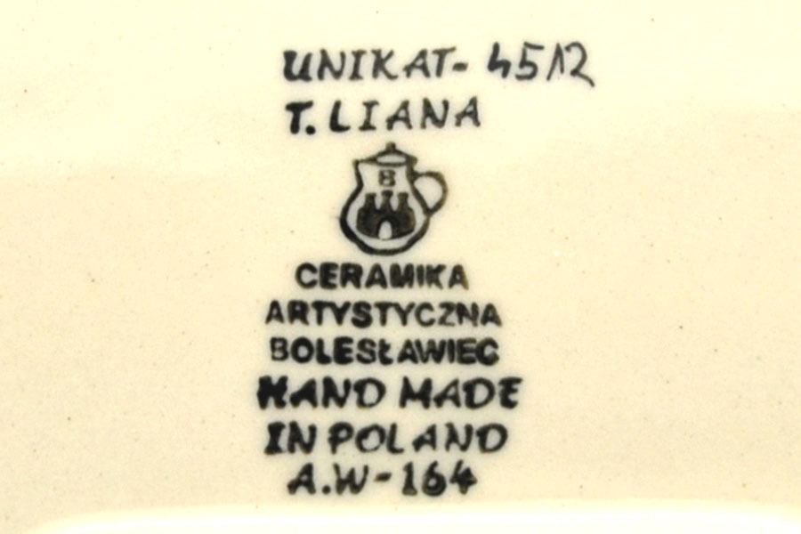 Polish Pottery Ramekin - Unikat Signature - U4512 Image a