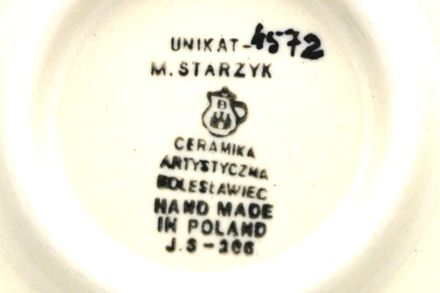 Polish Pottery Spoon/Ladle Rest - Unikat Signature - U4572 Image a