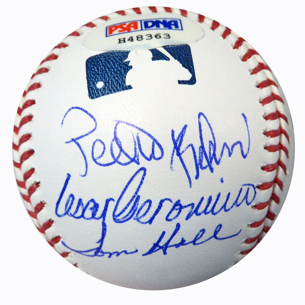 1976 Cincinnati Reds Autographed Signed Official MLB Baseball With 17