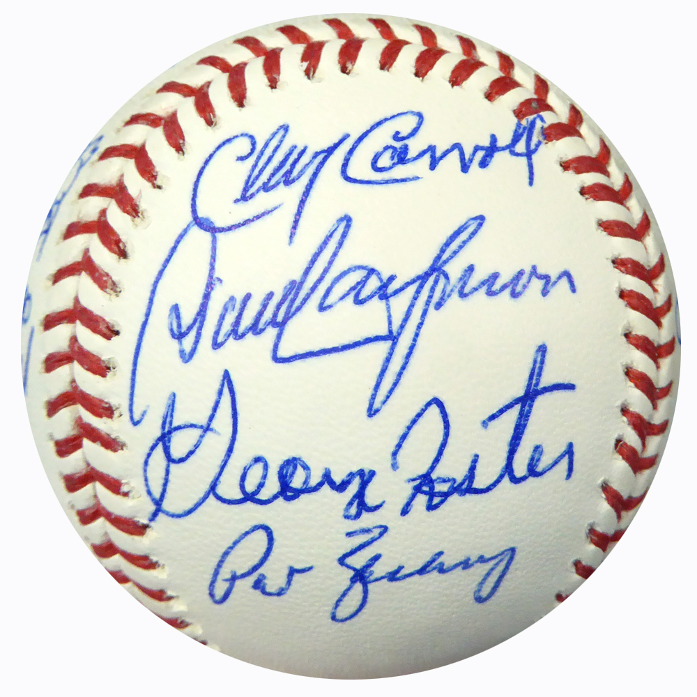 1976 Cincinnati Reds Autographed Signed Official MLB Baseball With 17 Signatures Including