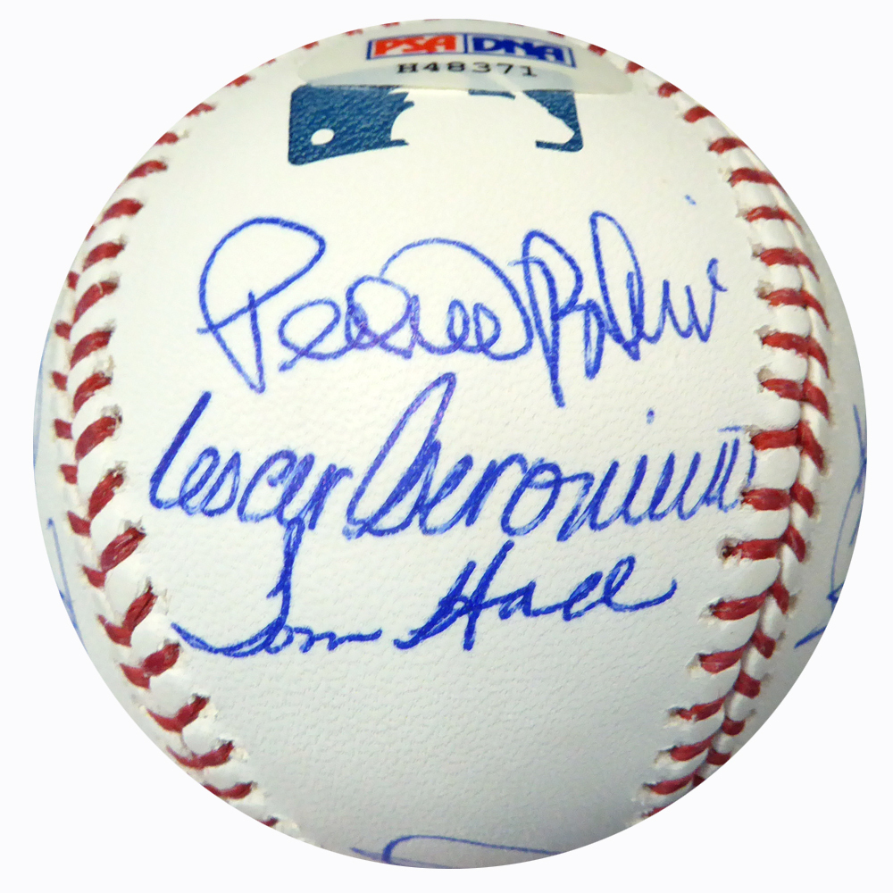 1976 Cincinnati Reds Autographed Signed Official MLB Baseball With 18