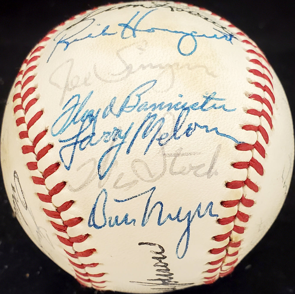 1979 Seattle Mariners Autographed Official Al Baseball With 32 Total Signatures #192492 Image a