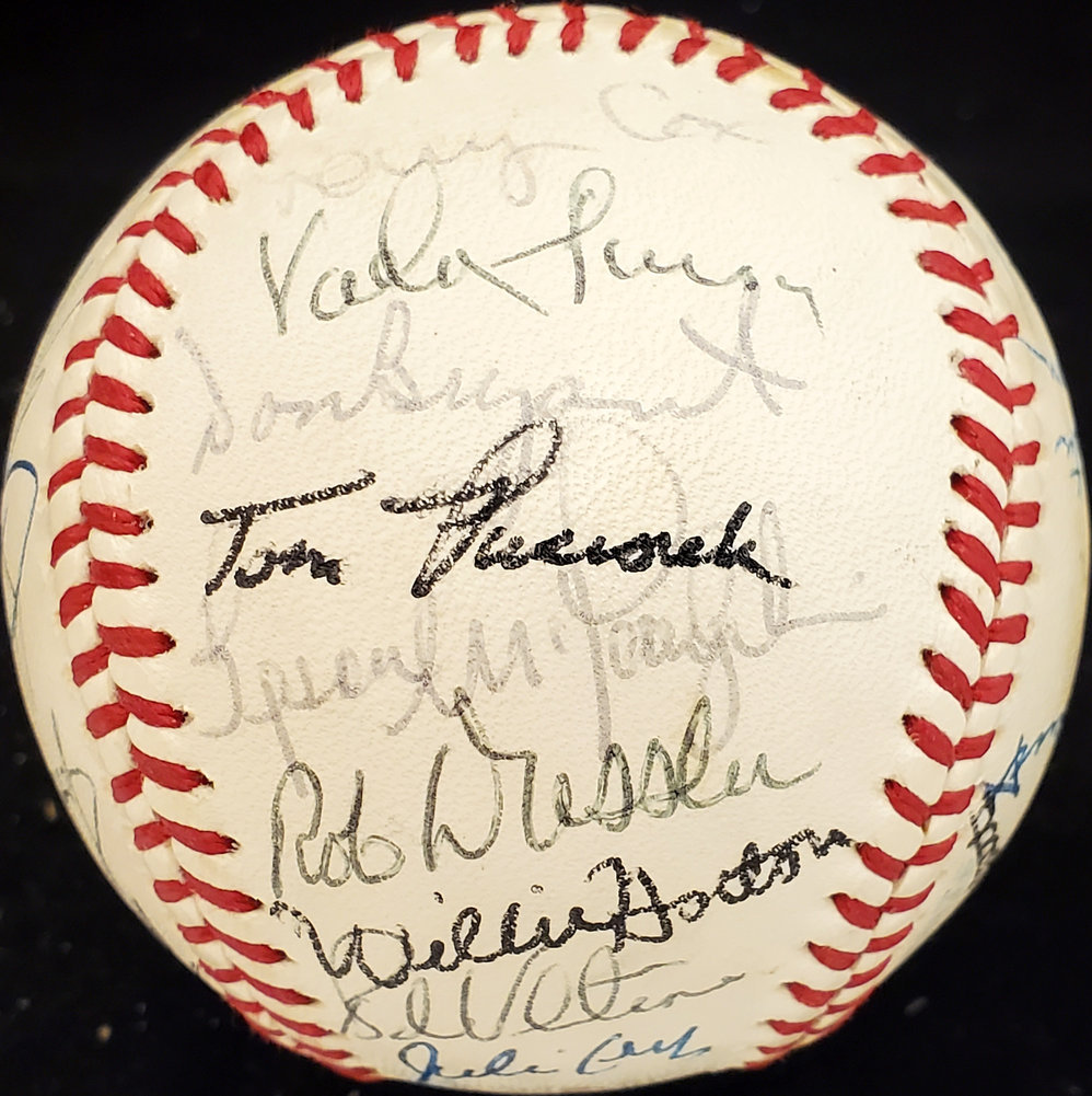 1979 Seattle Mariners Autographed Official Al Baseball With 32 Total Signatures #192492 Image a